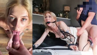 LunaTheBrat33 Bends Over, Taking Cock Deep In Her Tight Ass